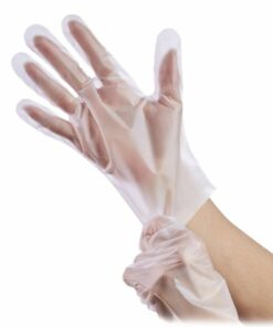 Clear TPE (Thermoplastic Polyethylene) Gloves