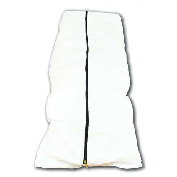 XXXL Virgin white Straight Zip + Handles 160 Micron