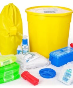 yellow hazardous waste bags