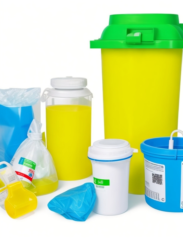 sharps bin | container round