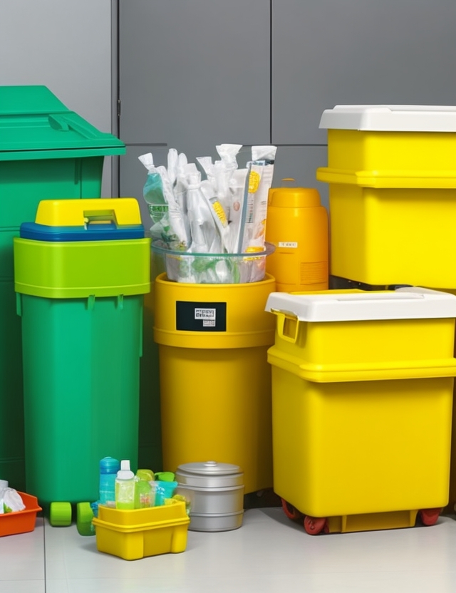 biohazard infectious waste sharp container