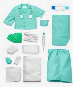 disposable isolation gown long sleeve -