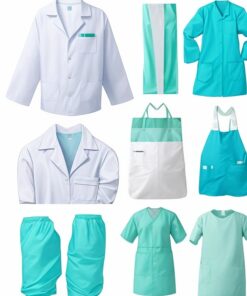doctors' jacket – polycotton (short-sleeved)
