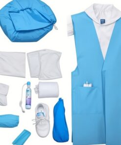 100 x Medium Latex Disposable Gloves