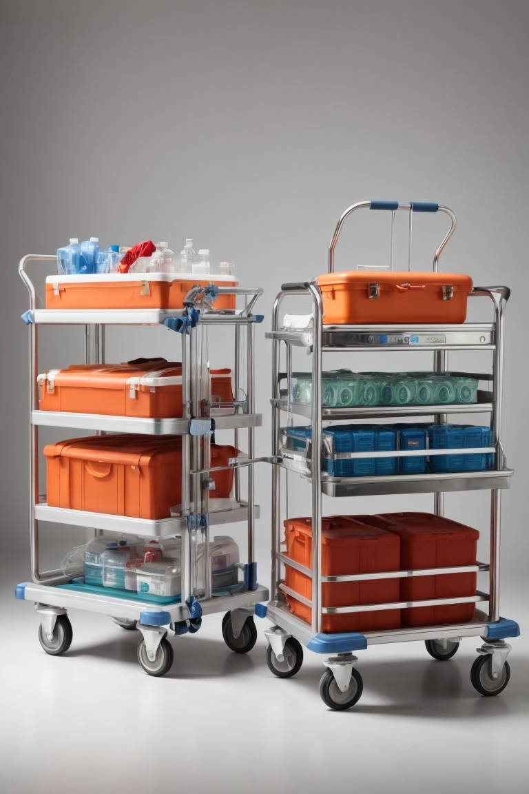 anesthesia trolley equipment