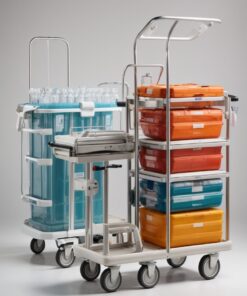 trolley in hospital