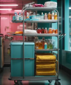 utility Linen cabinet sloping front