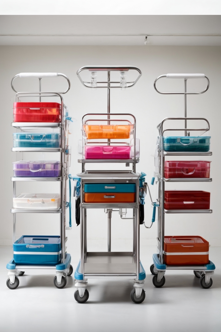 concierge luggage trolley