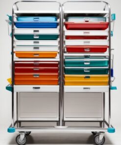 crash cart Emergency trolley