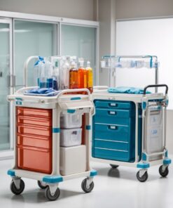 steel medical cart