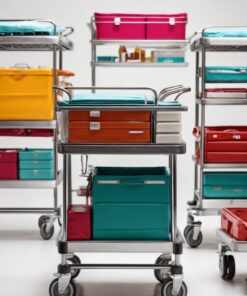 stainless steel trolley hospital