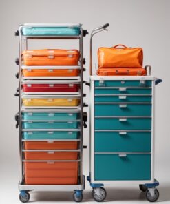 stainless steel stretcher trolley