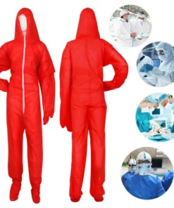 Disposable coverall top large