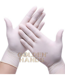 Golden hands latex powdered - Medium