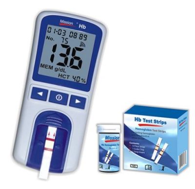 Mission Digital Hb Haemoglobin Testing System