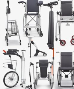 CP Recliner Wheelchair 17"-44cm