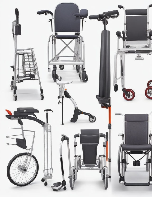 Wheelchair - Steel / PVC detchable arm and foot rest