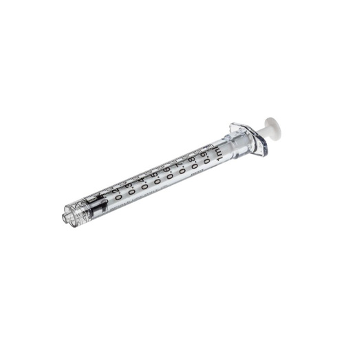 Syringe 1ml luer lock