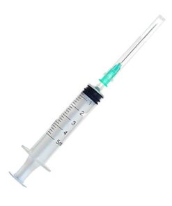 Syringe with needle 5ml/21G