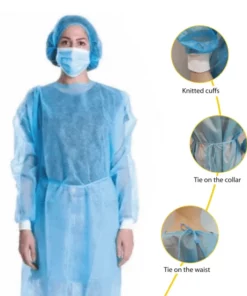 Alternative view of Isolation Gown Reinforced
