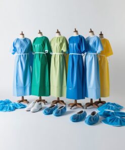 Disposable mop caps blue 30 gsm