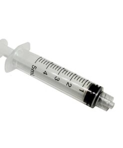 Syringe 5ml Luer lock