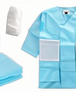 fluid resistant acid resistant lab coats