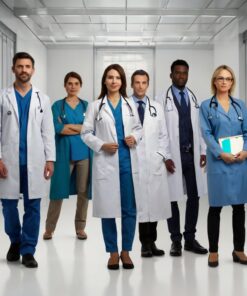 100 percent cotton Lab coat