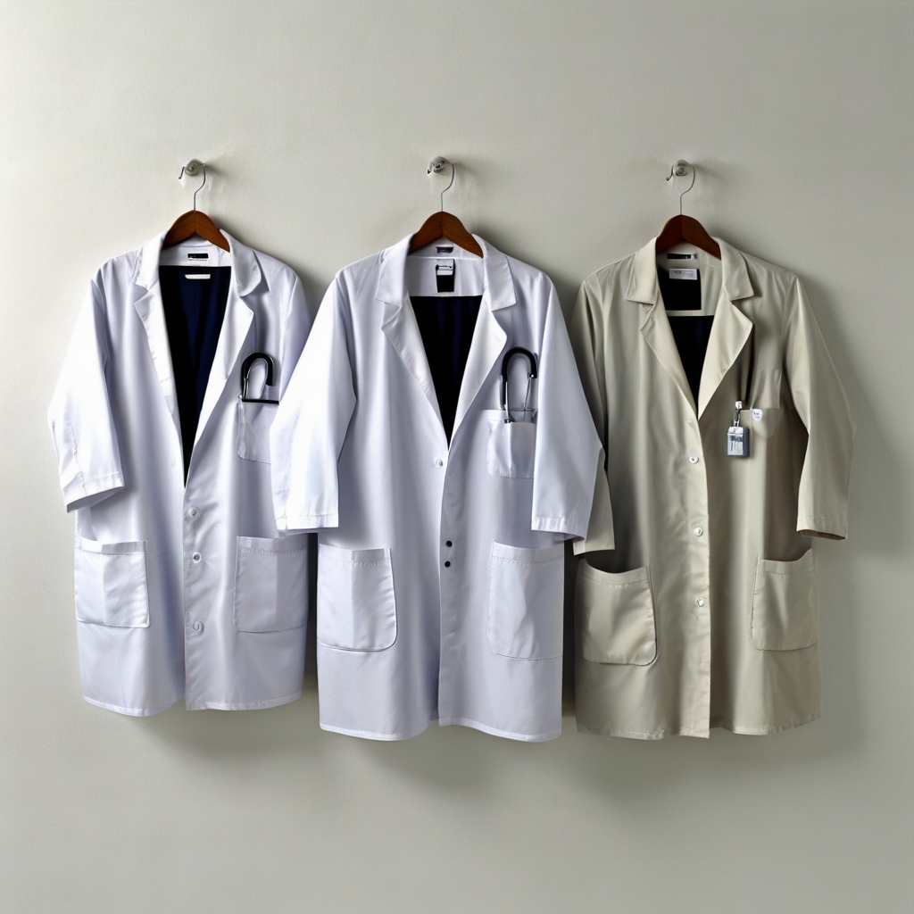 100 cotton chemistry lab coat