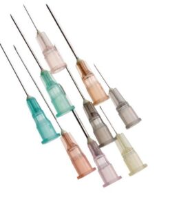 Hypodermic needles 23G x 1 1/2