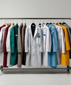 100 cotton chemistry lab coat