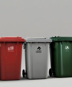 240l waste bin