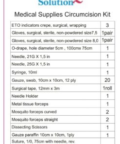 Adult Circumcision Kit (Without Instruments)