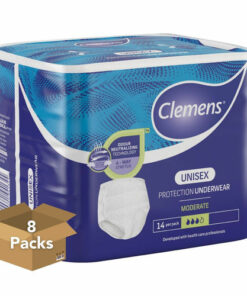 Clemens Adult Disposable Washcloths (12pkts/Case)