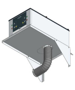 Wall Bracket for Recirculating Filter System for Under Bench Cabinets - 57 x 40 x 2 cm - IASE23458