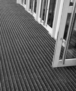 Outdoor Entrance Mat - Super Scraper - 2000 x 200 x 1.3 cm - Black - PMS010001