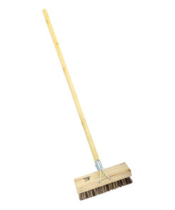 Deck Scrub - Complete - Union Fibre Substitute - Wooden Handle - 55 Grip - 30.5cm - Pack of 5 - F4059