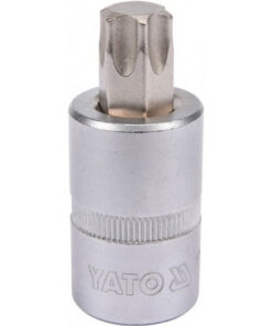 Torx Bit Socket - Male - Chrome Vanadium - 1/2" Connector - Standard Length - T60 x 50mm - YT-04318