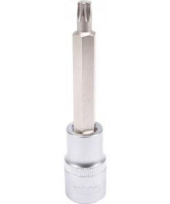Torx Bit Socket - Male - Chrome Vanadium - 1/2" Connector - Long - T40 x 100mm - YT-04324