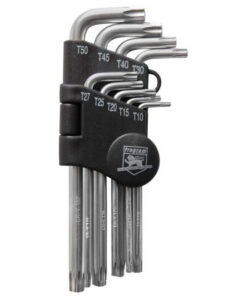Key Torx Wrench Set - Security - Long - 9 Piece - TOOK1010