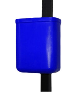 Refuse Bin - Pole Bin - Rectangular - Fixed - 25L - 33 x 18 x 42 cm - LB001