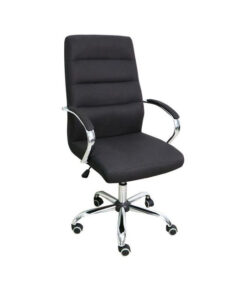 Office Chair - Mid-Back - Oxford - 30 x 64 x 65 cm - Fabric - Black - BS-6065A