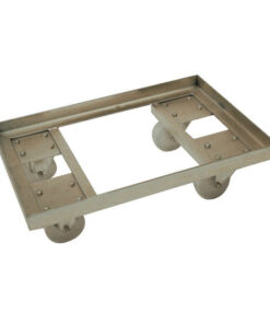Metal Dolly - Square - 60 x 40 x 15 cm - Load Capacity 250kg - METALDOLLY