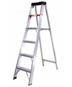 Stepladder - Industrial Heavy Duty A-Frame Aluminium - 3 Steps - 0.92m - LAS3