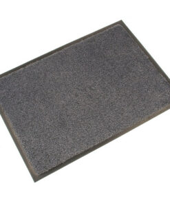 Doormat - COBAwash Dirt Trap Entrance Mat - 150 x 85 x 0.8 cm - Black and Grey - LM010602