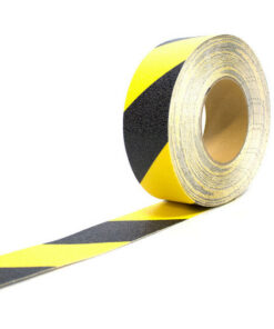 Anti-Slip Tape - Gripfoot Self-Adhesive - 18.3 m x 5 cm - Black and Yellow - GF010702