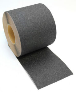 Anti-Slip Tape - Gripfoot Conformable Irregular Surface Self Adhesive - 18.3 m x 15.2 cm - Black - GF010004C