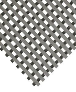 Workplace Mat - DeckStep PVC Anti-Slip Drainage - 1000 x 120 x 1.15cm - Grey - DS061210