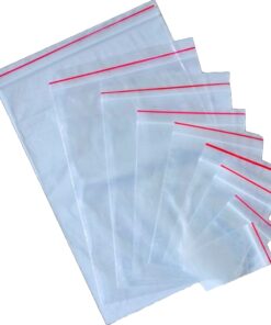 Resealable Plastic Grip Zip Lock Bags - 40 Micron - 18 x 32 cm - Pack of 1000 - 2G_PLMG1823