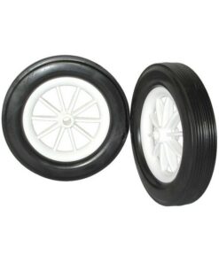 Plastic Spoked Wheels - Polypropylene - 160mm ? - Pack of 2 - RATA160